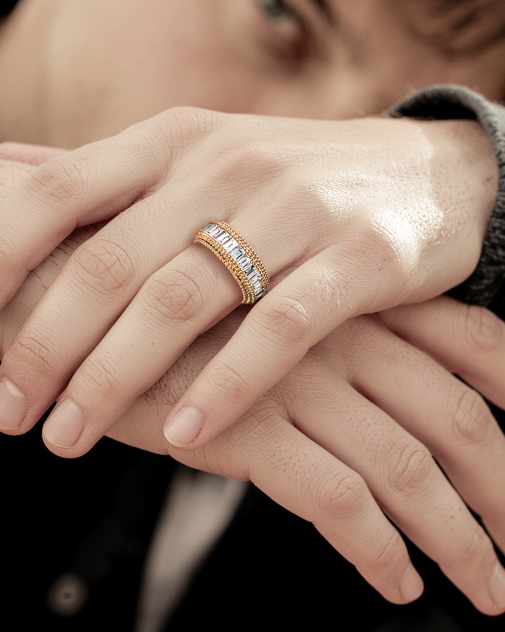 HARAKH Sunlight Rondell Diamond Eternity Ring