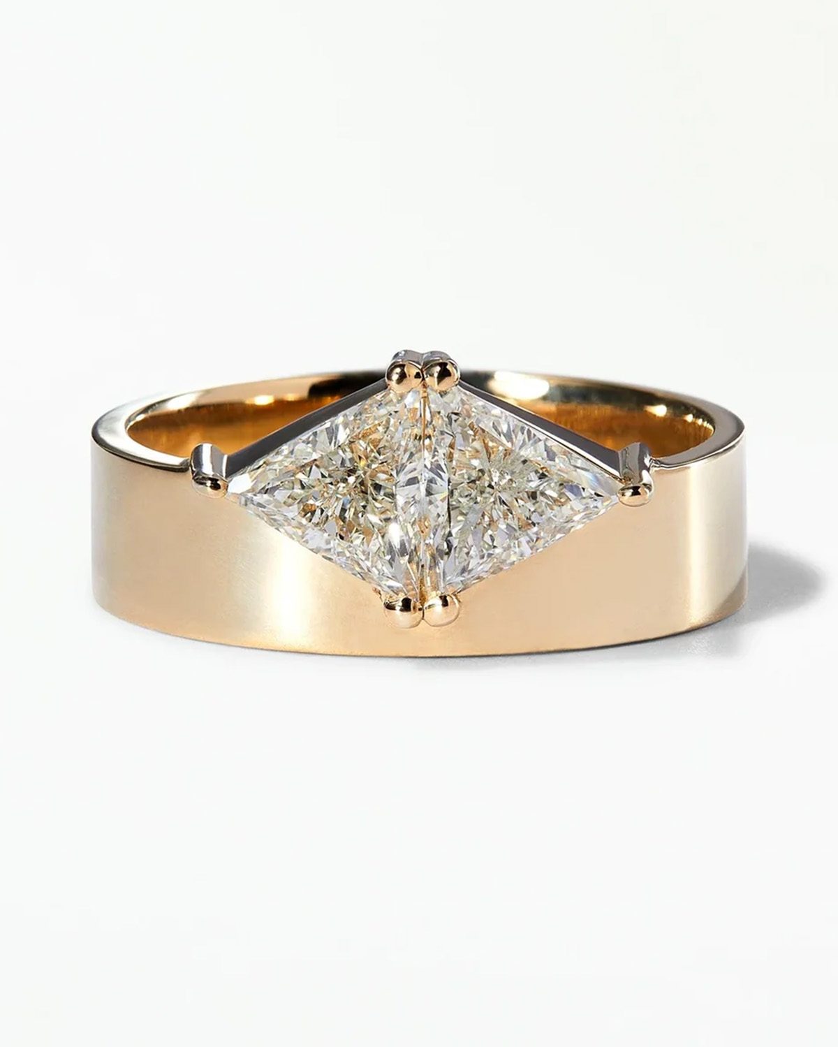 Wwake One of a Kind Diamond Trillion Bricolage No. 7, Price Upon Request, wwake.com