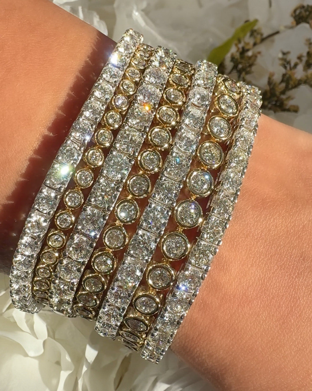London Jewelers diamond bracelets