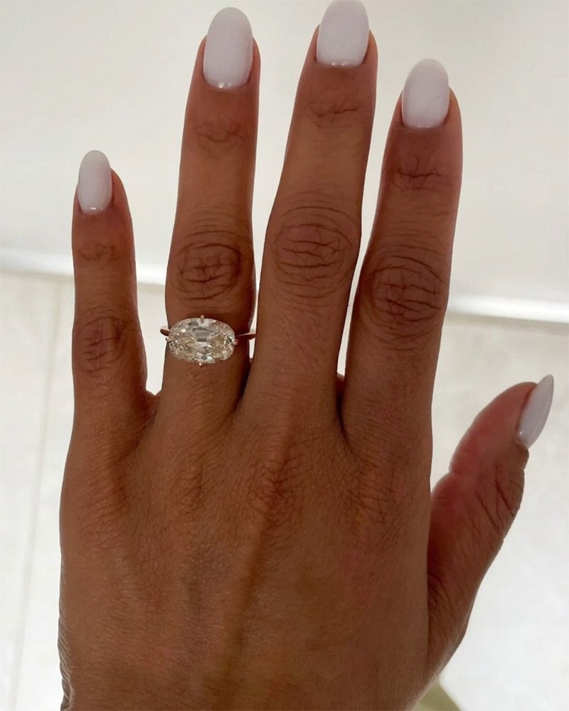 AARYAH Sofie East-West Ring, $55,000, aaryah.com