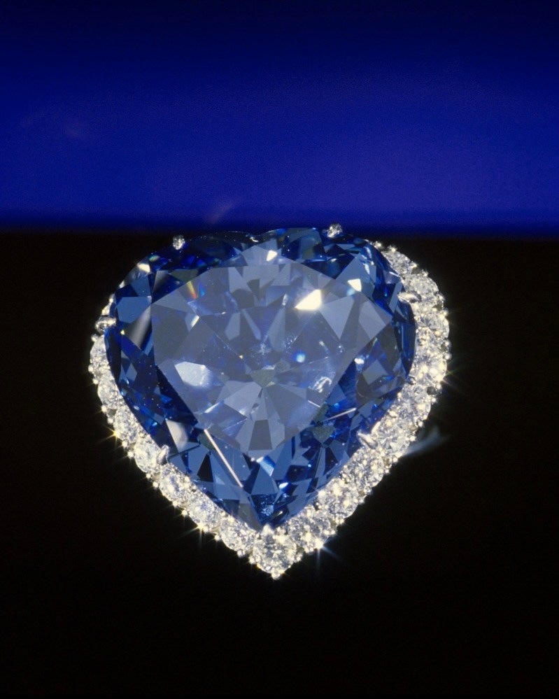 Titanic Necklace Heart of the Ocean Necklace Real Life Inspiration The Blue Heart Diamond
