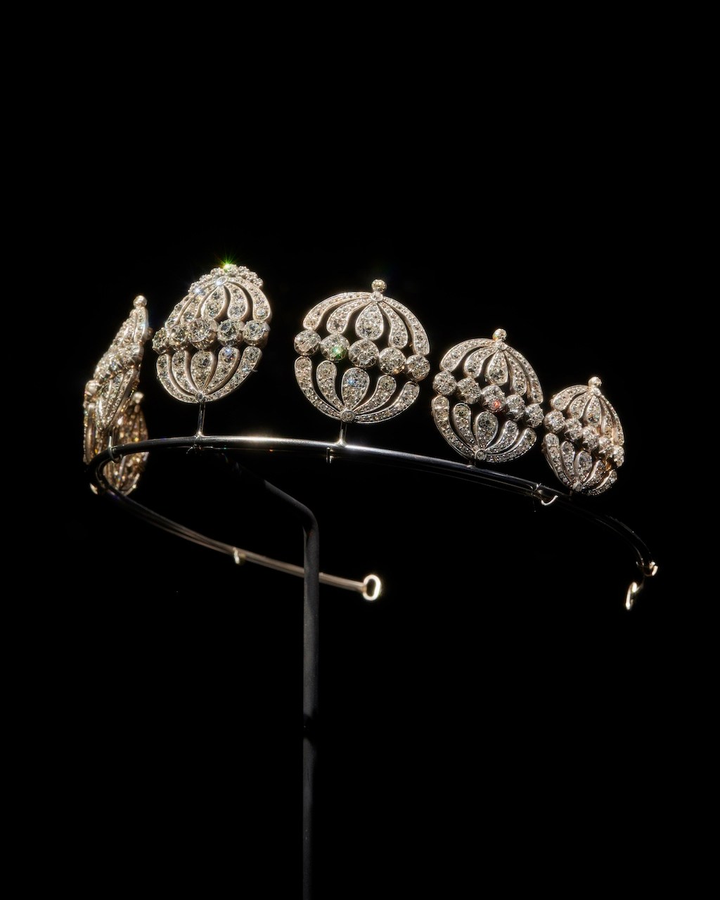 The Fitzherbert tiara is displayed in Dynastic Jewels in Paris.
