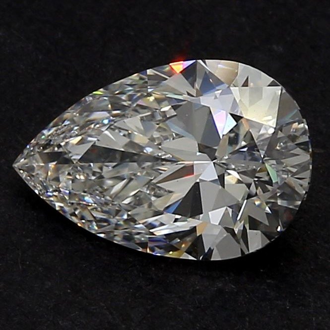 How to Sell a Diamond: Pear-Shaped Diamond (Courtesy of Lux Bond & Green)