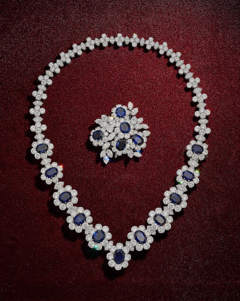Sotheby's Auction at the Breuer Building Uta Ortiz-Patino Van Cleef necklace