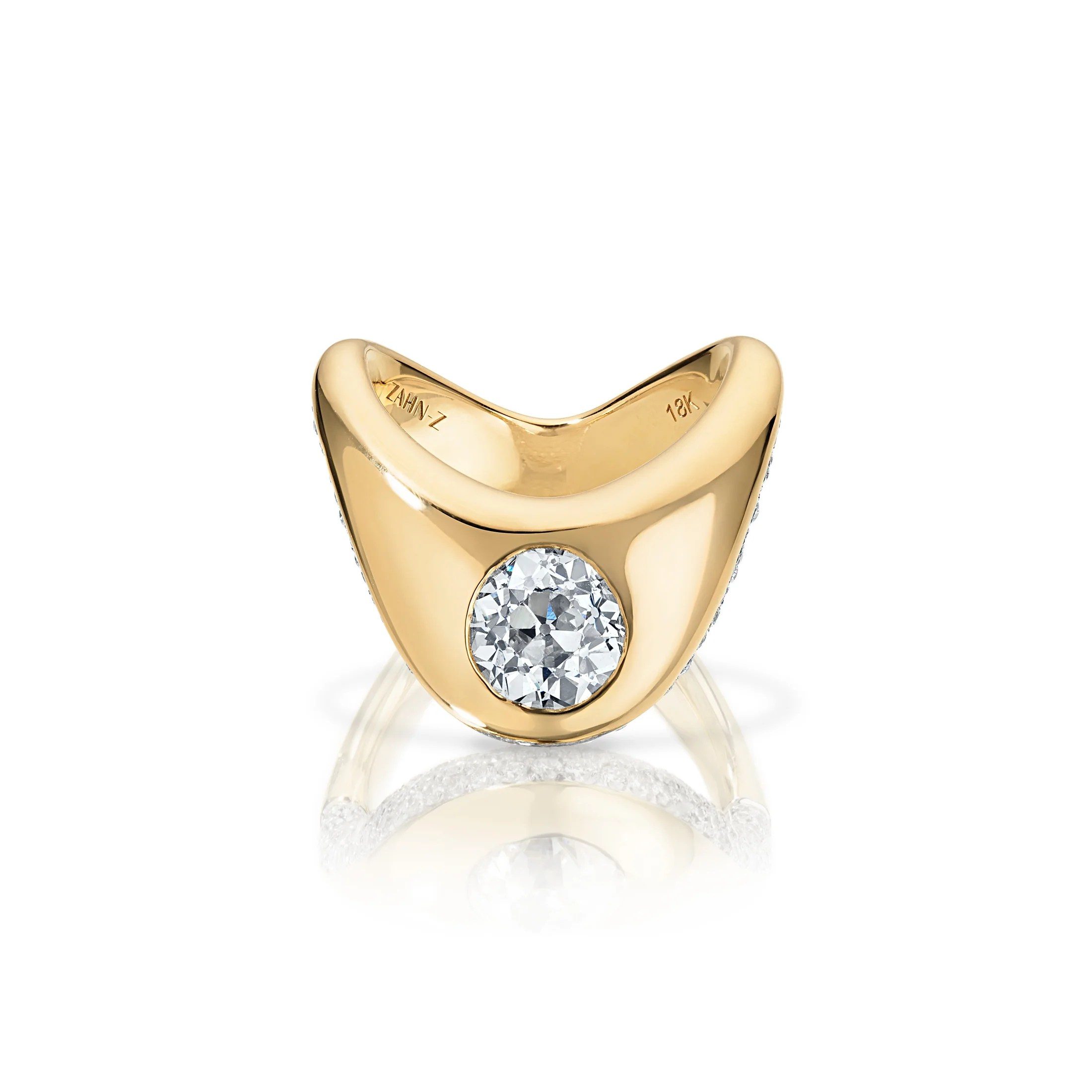 engagement ring trends less is more