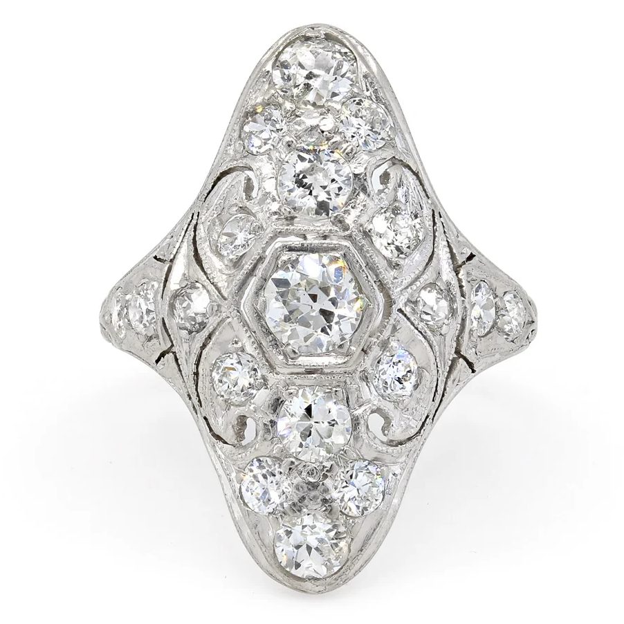 edwardian engagement rings
