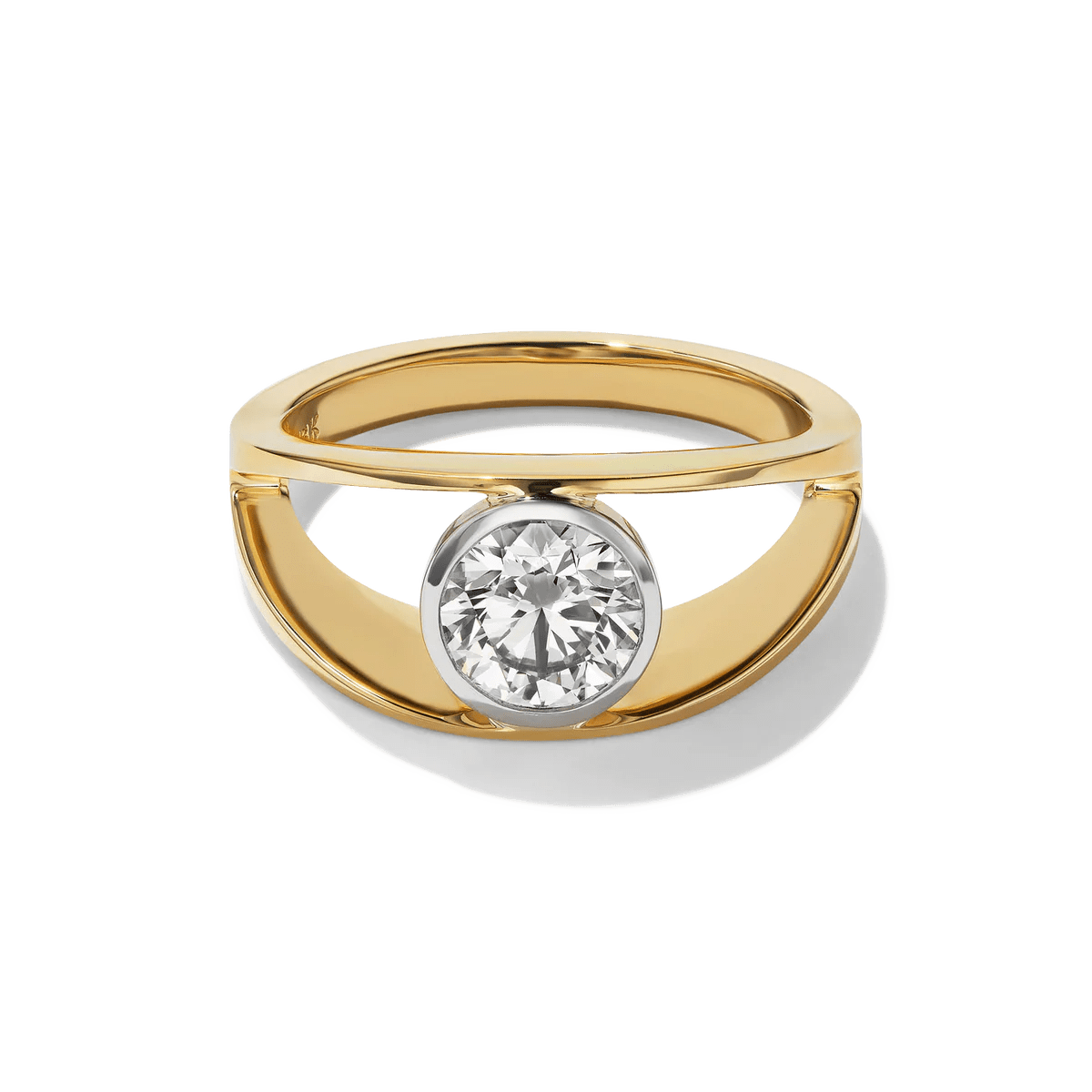 split shank engagement ring