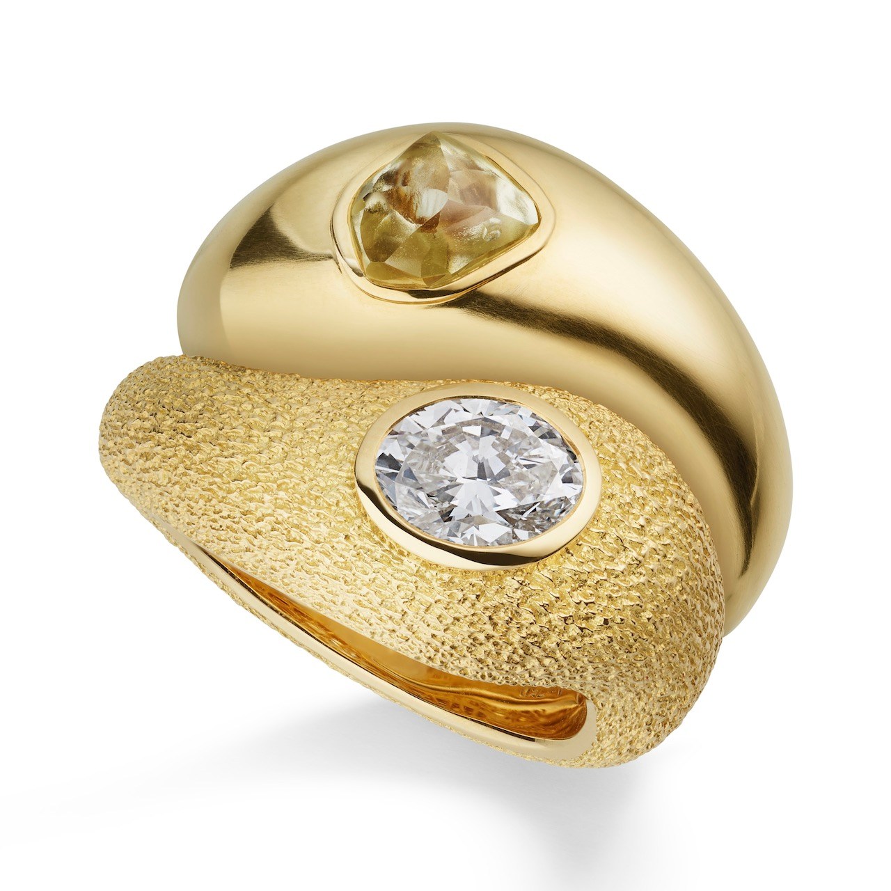 Natural Diamond Toi et Moi Ring from the GemFair x De Beers London collection