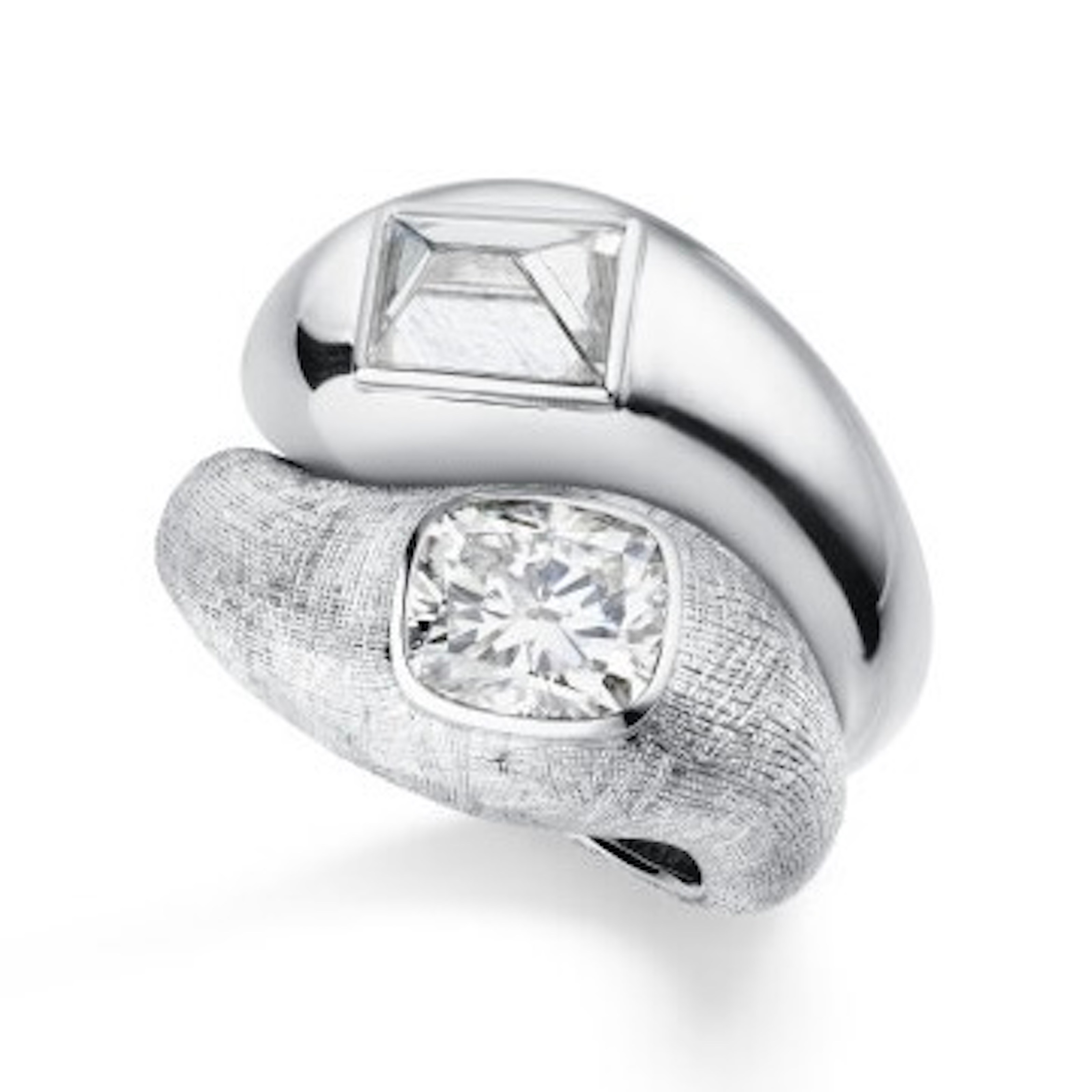 Natural Diamond Toi et Moi Ring from the GemFair x De Beers London collection