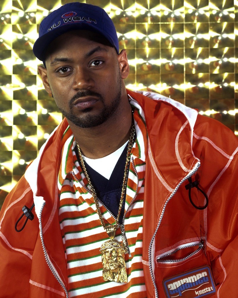 American rap artist Ghostface Killah of the rap group Wu-Tang Clan poses for a April 1997 portrait in New York City, New York. (Photo by Bob Berg/Getty Images)