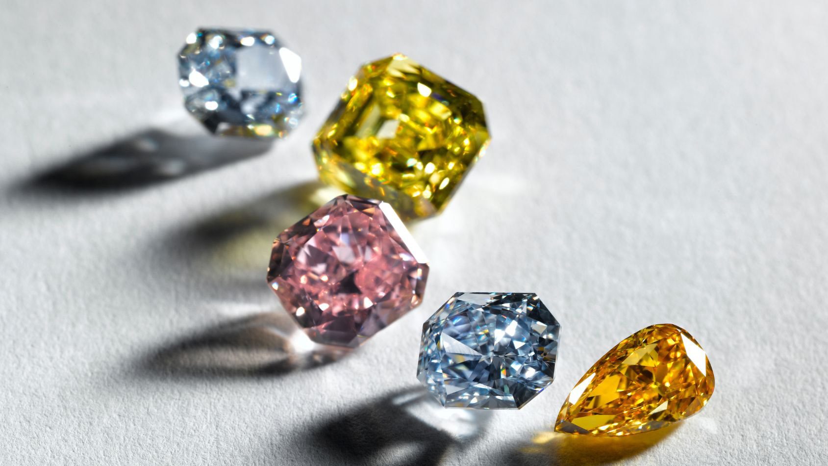 Diamond Colors (Courtesy of Fancy Color Research Foundation — FCRF)