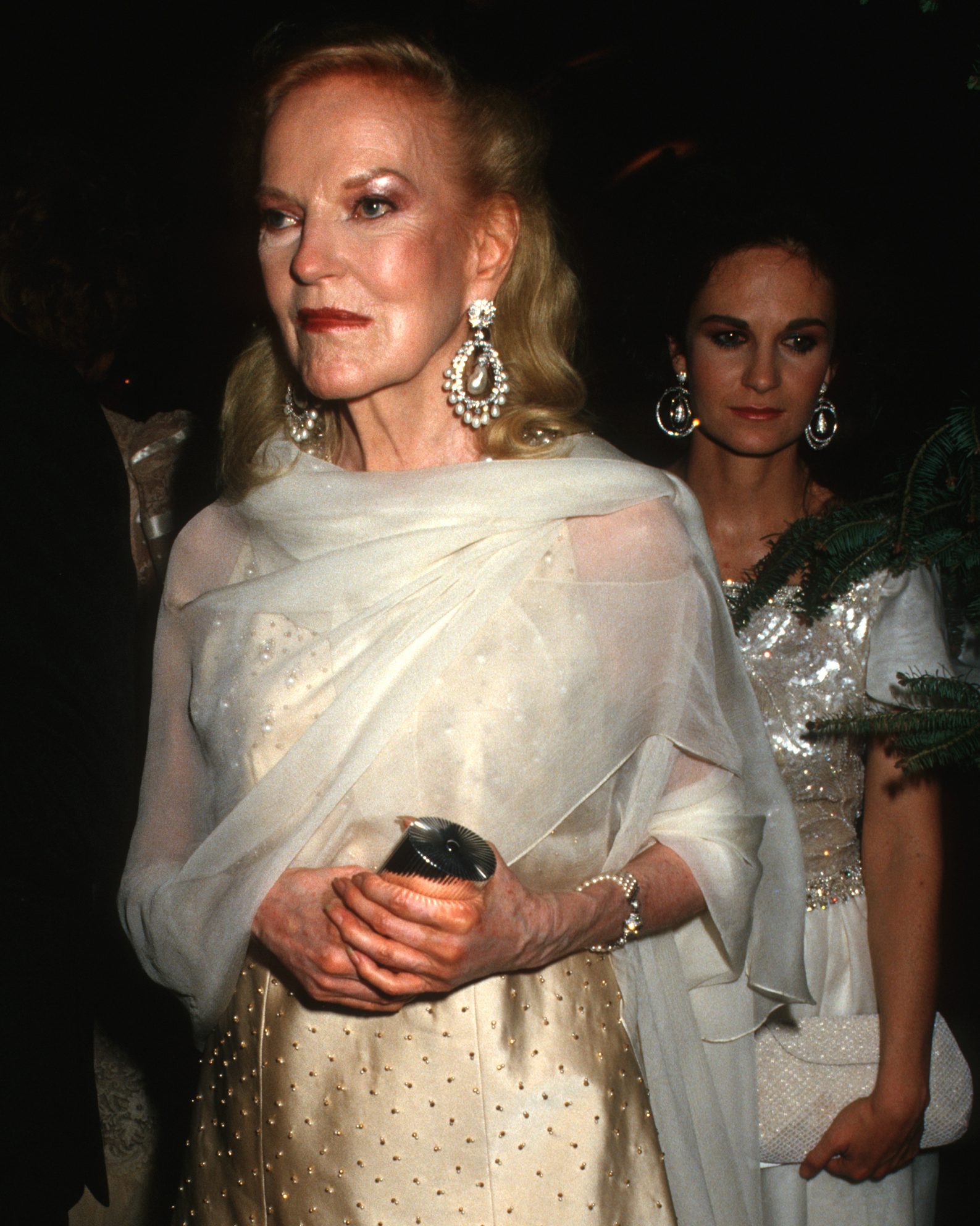 Doris Duke during Forbes Magazine's 70th Anniversary Celebration at Timberland Estate in Far Hills, New Jersey, United States. (Photo by Ron Galella/Ron Galella Collection via Getty Images)