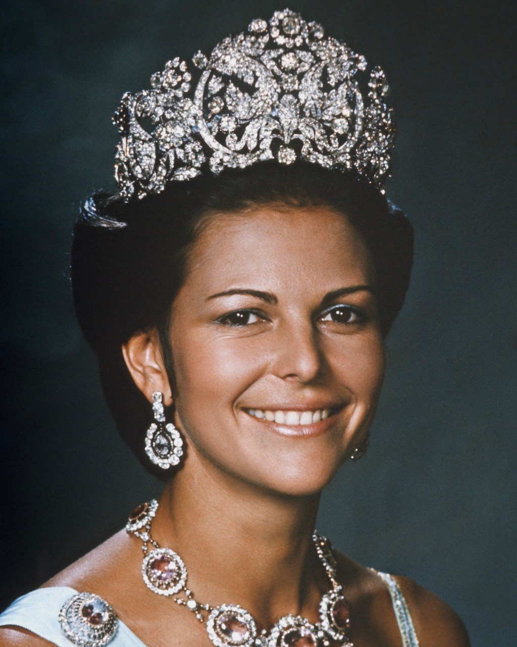 Swedish crown jewels: The Braganza Tiara Queen Silvia of Sweden