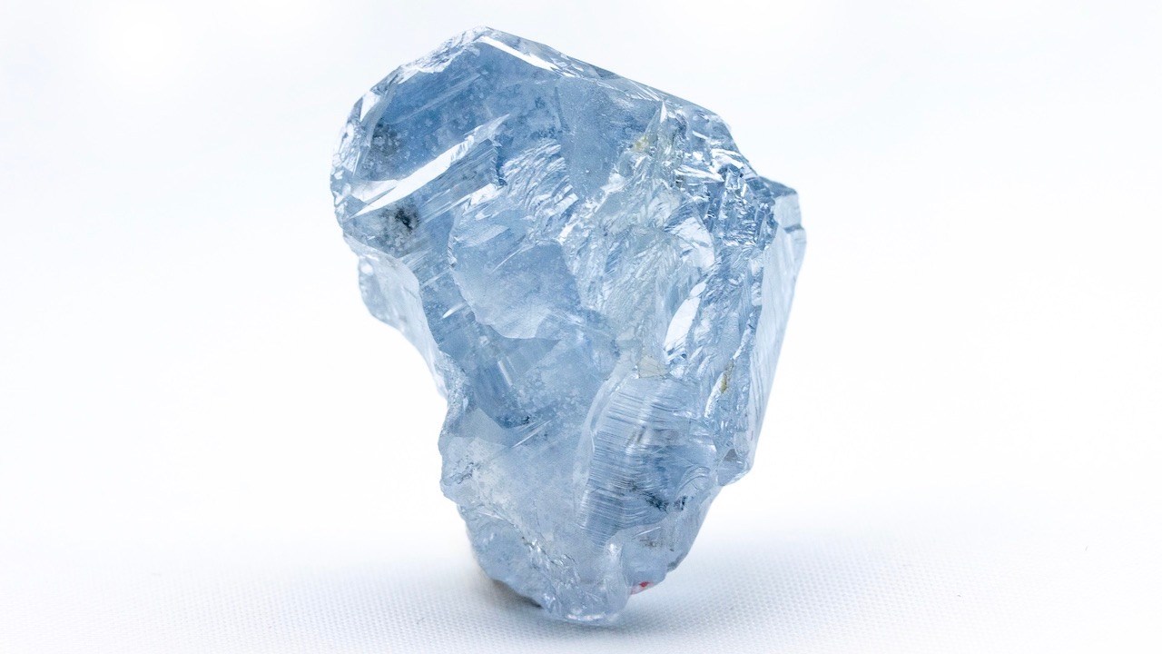 New Petra blue diamond discovery, January 2026 (Petra Diamonds)