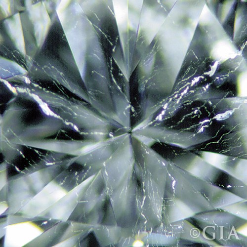 Diamond Inclusions Twinning Wisp Inclusion (Courtesy of GIA)