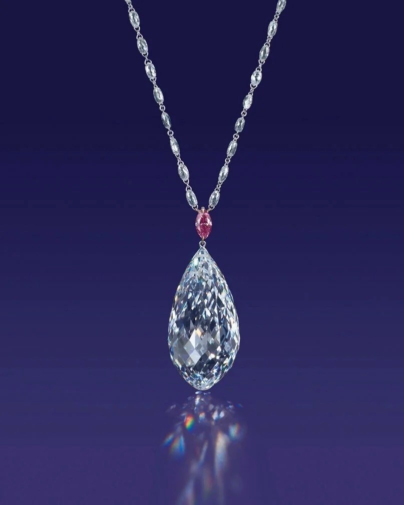 Christie's Hong Kong sold the world's largest and most perfect briolette cut diamond on June 18, 2013.