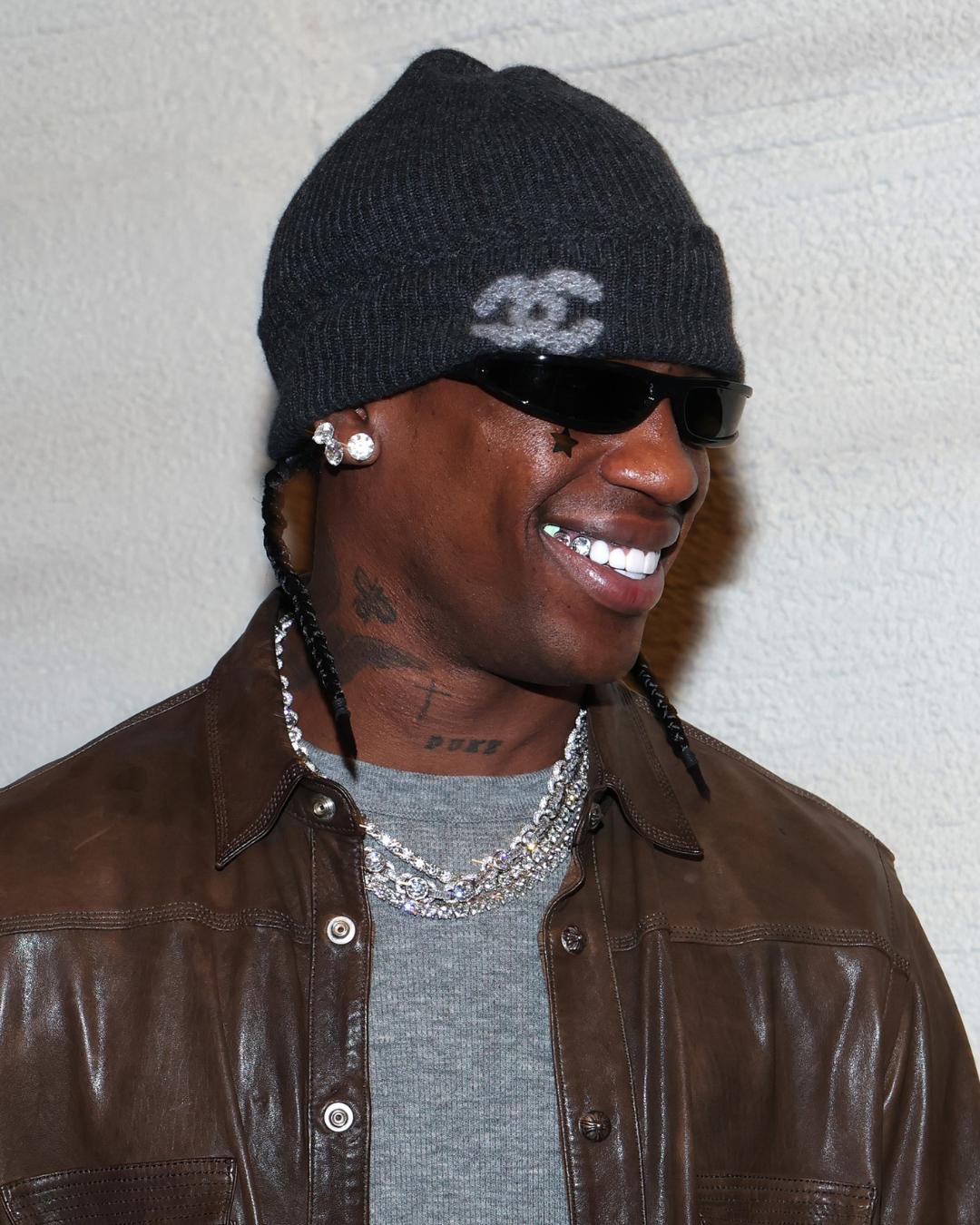 Travis Scott In 10-Carat Diamond Grillz by Johnny Dang