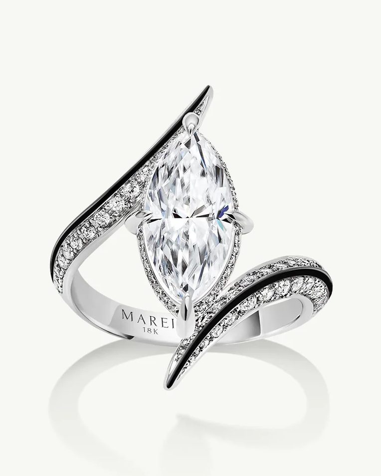gothic engagement rings