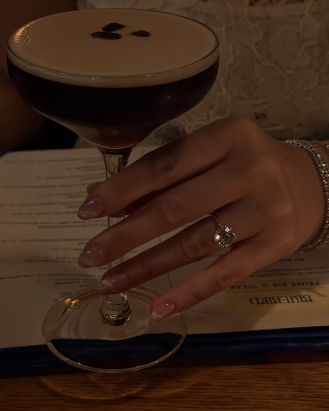 Anna Redman engagement ring