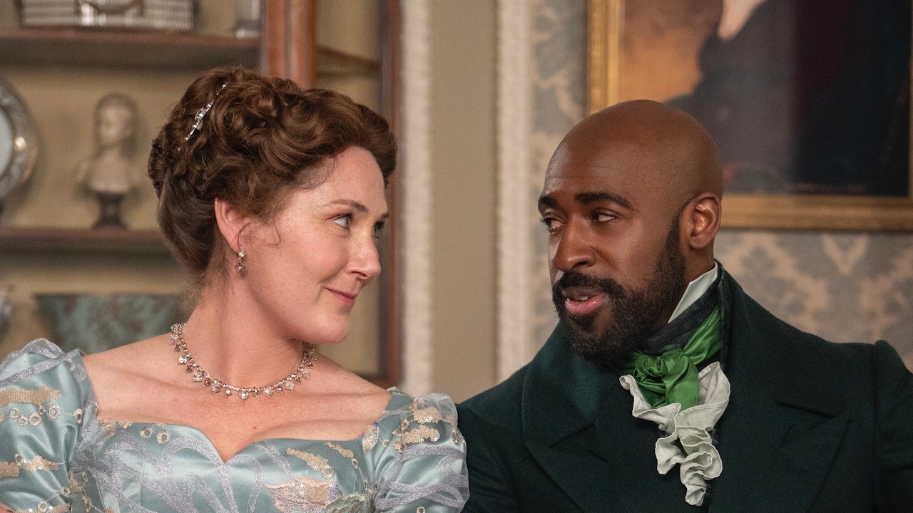 Bridgerton Season 4 Bridgerton Jewelry Ruth Gemmell as Lady Violet Bridgerton