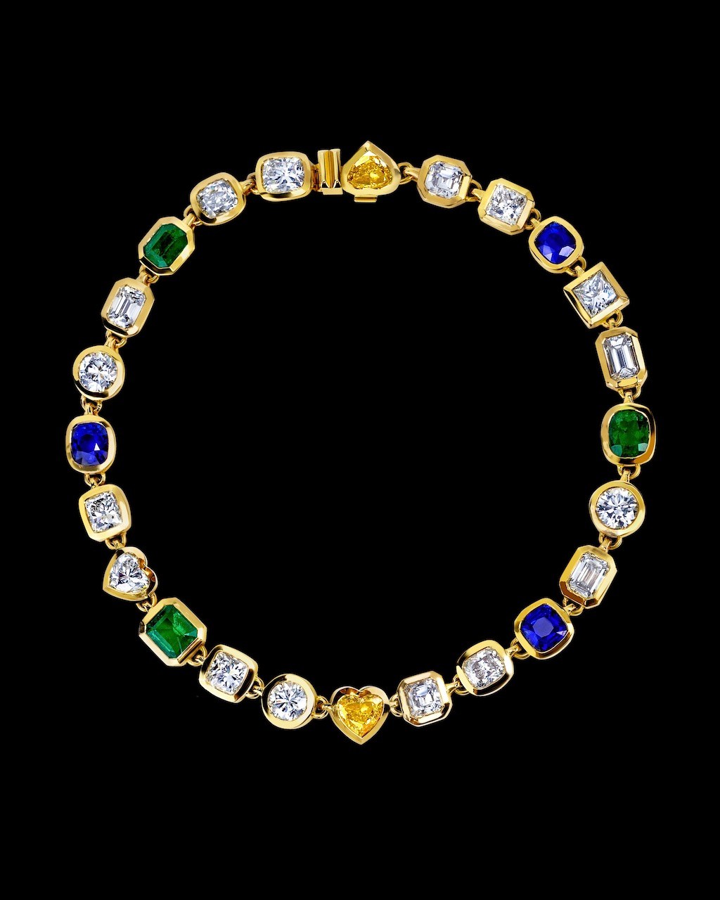 Jacob & Co. Diamond & Gemstone Necklace featured in Objects of Brilliance sale
