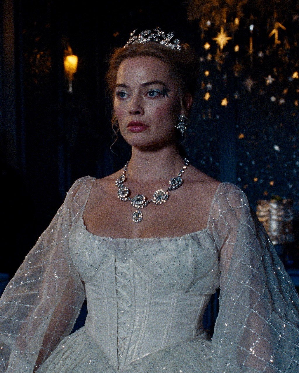 Margot Robbie as Catherine Earnshaw in Wuthering Heights
