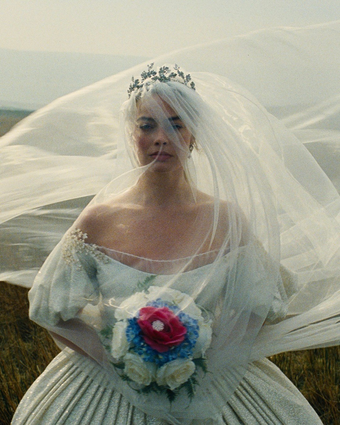 Margot Robbie as Catherine Earnshaw in Wuthering Heights