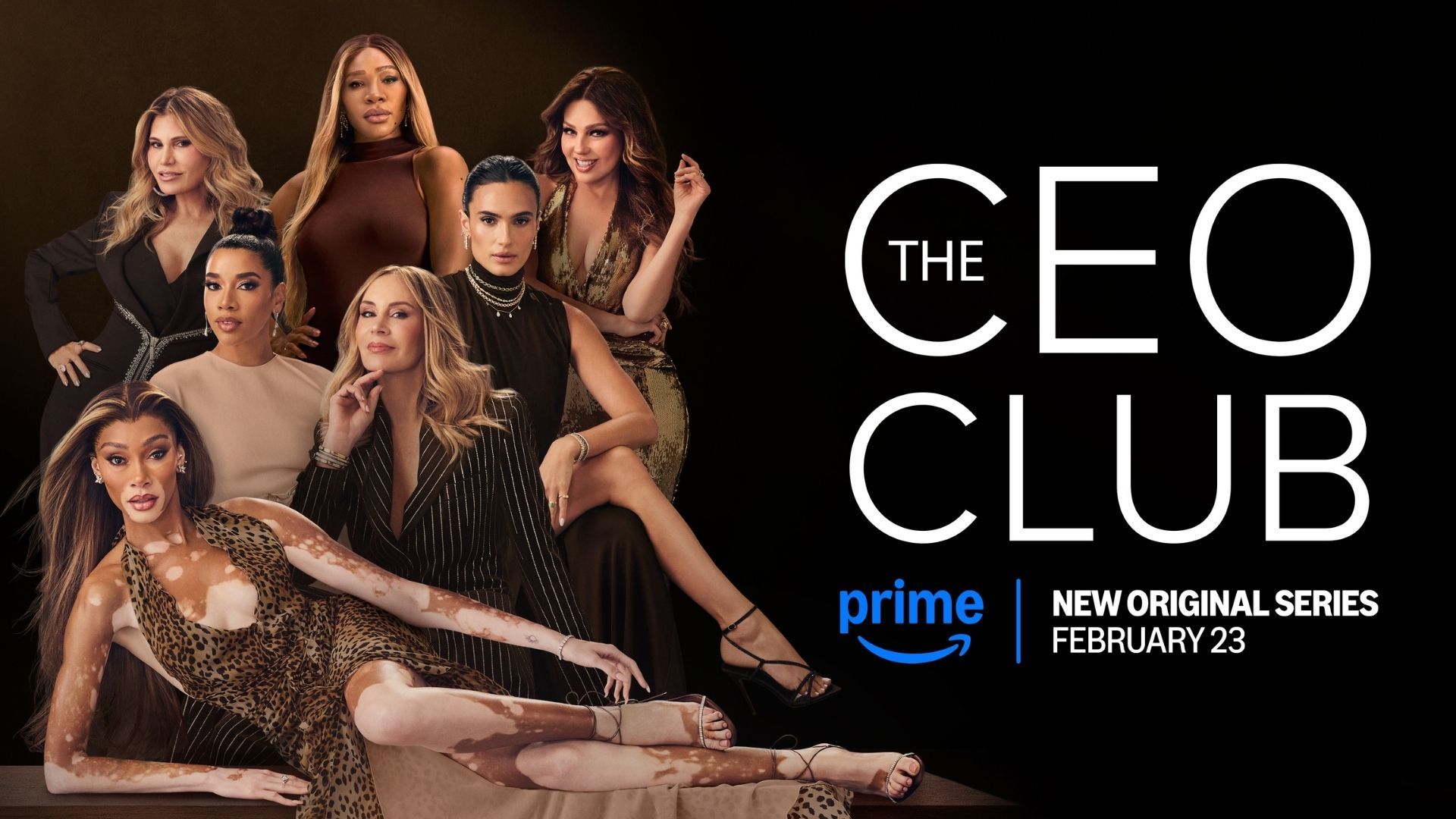 The CEO Club stars Hannah Bronfman, Winnie Harlow, and Serena Williams