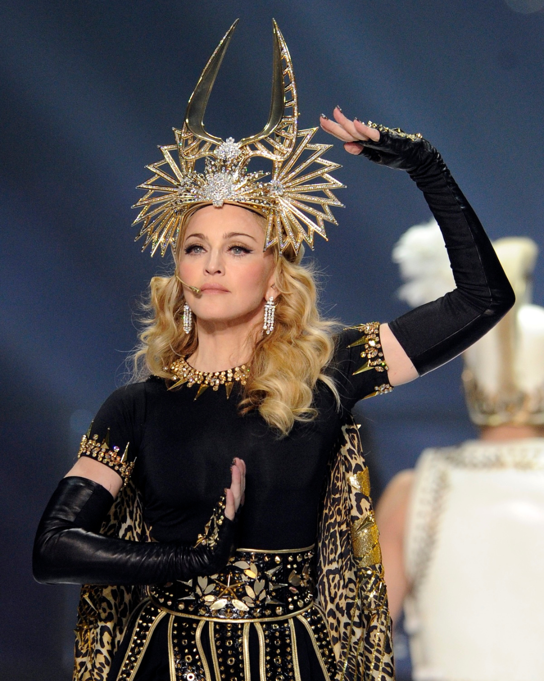 Madonna Wore Bulgari to the 2012 Super Bowl XLVI Halftime Show