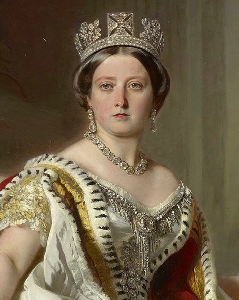 Queen Victoria's Diamond Fringe Brooch, Attributed to R & S Garrard, circa 1856.