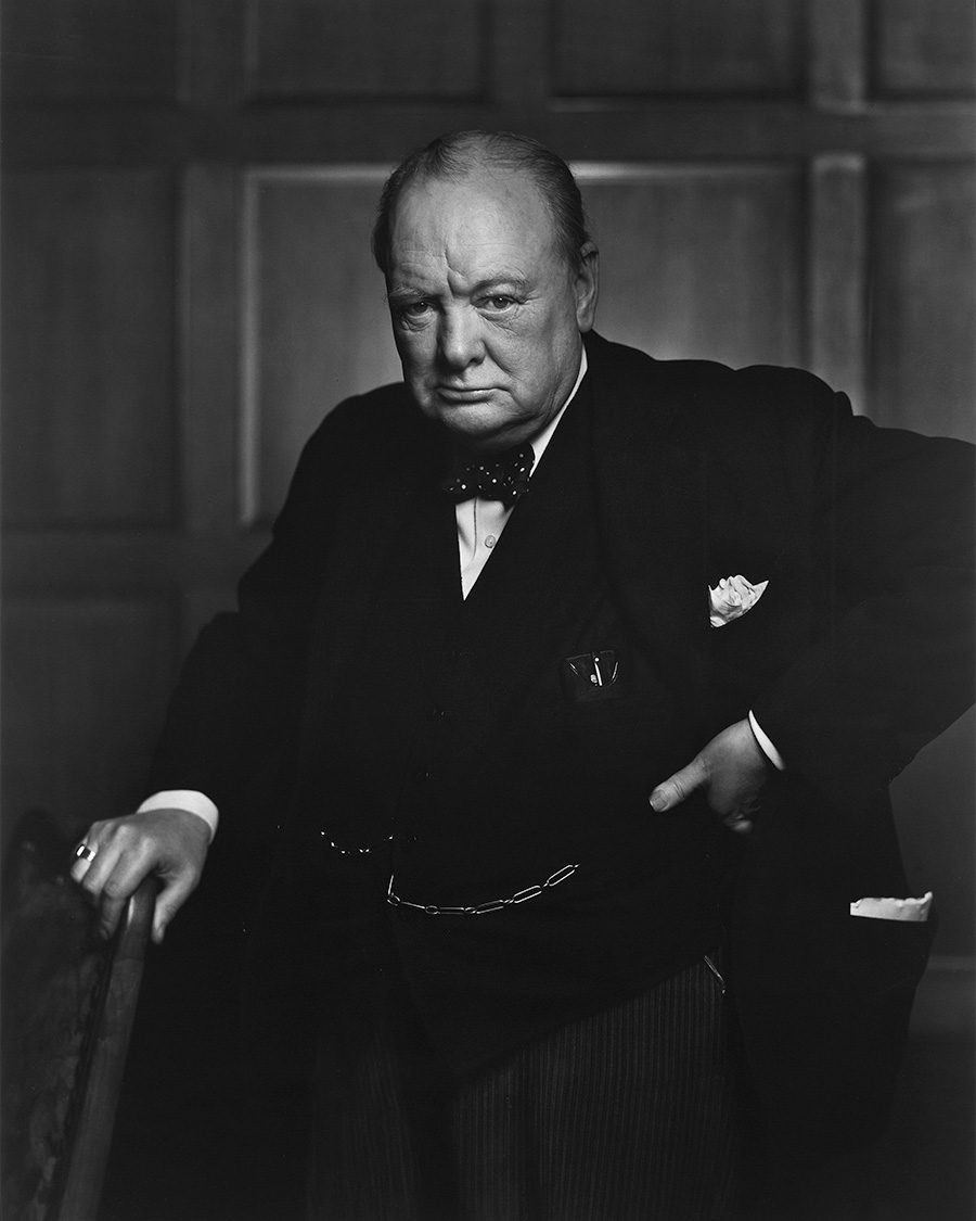 Sir Winston Churchill, 1941 (Wikimedia Commons/Public Domain)