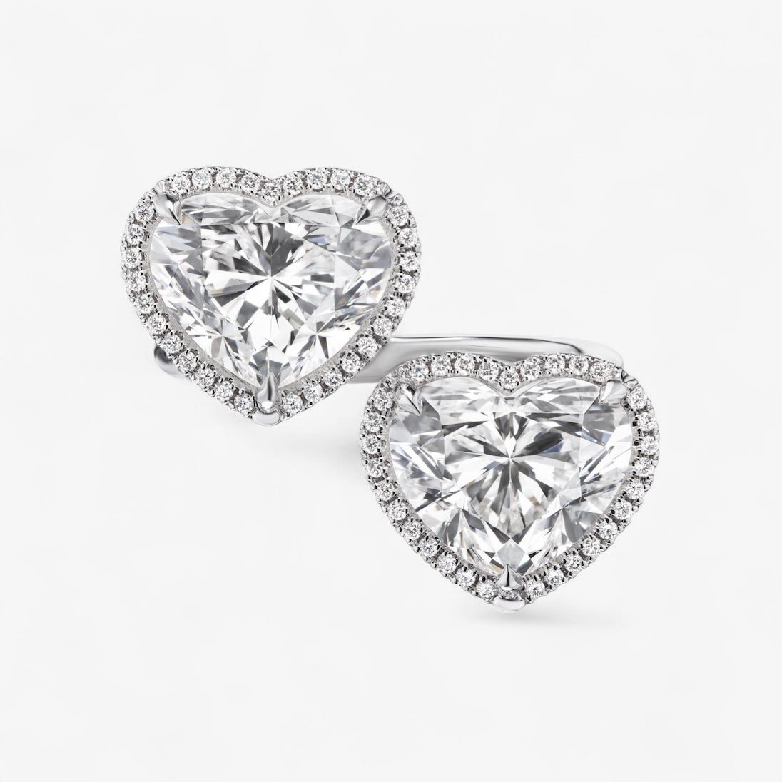 Stephanie Gottlieb heart shaped diamond ring
