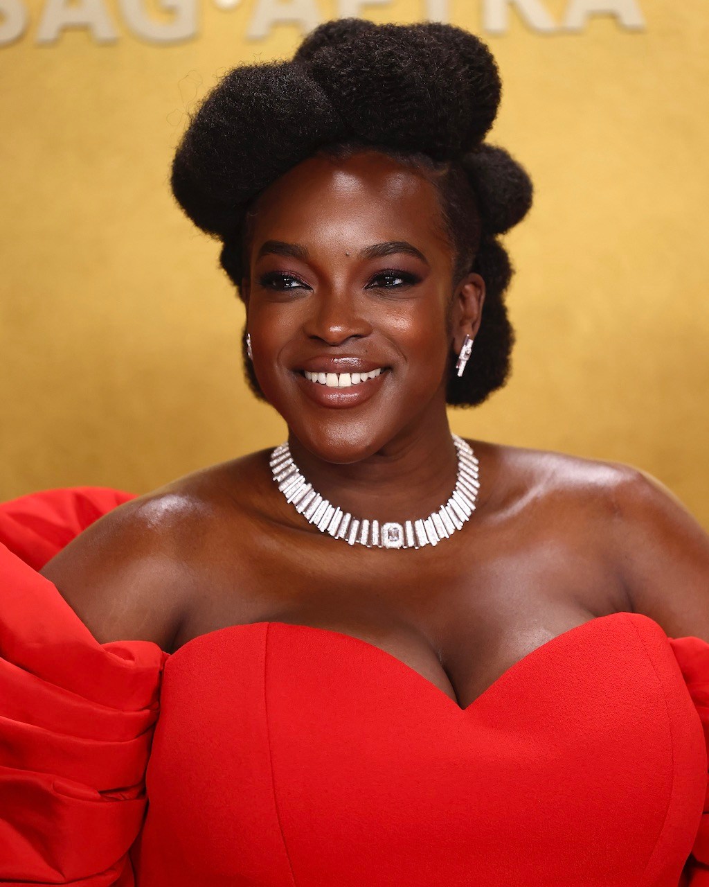 Wunmi Mosaku Wore Messika Jewelry to the SAG Awards 2026