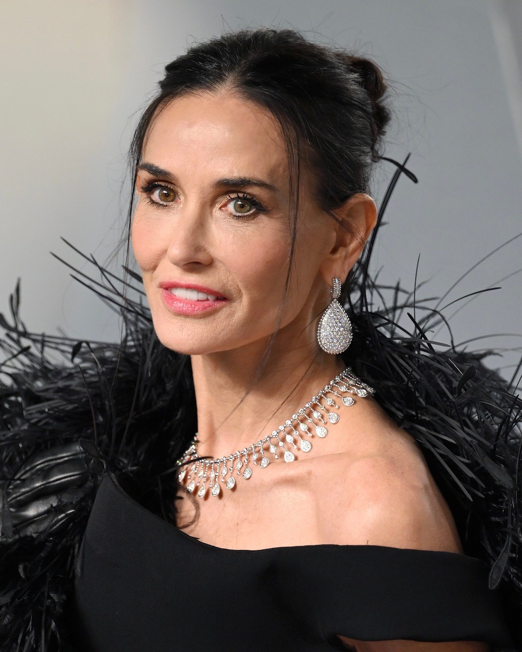 Demi Moore Wore Boucheron Jewelry to the 2026 Oscars After Party