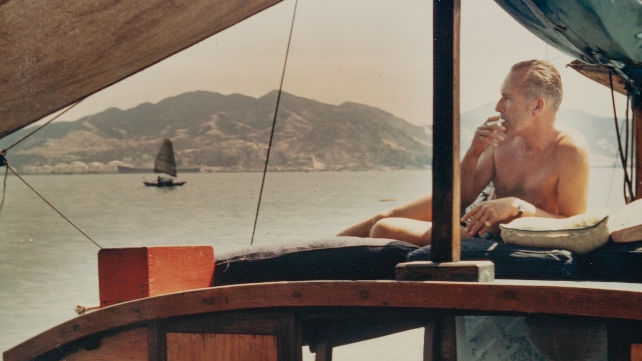 Jean Schlumberger photographed during one of his exotic travels.