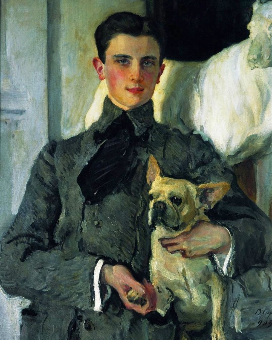 Portrait of Felix Yusupov (1903) by Valentin Serov