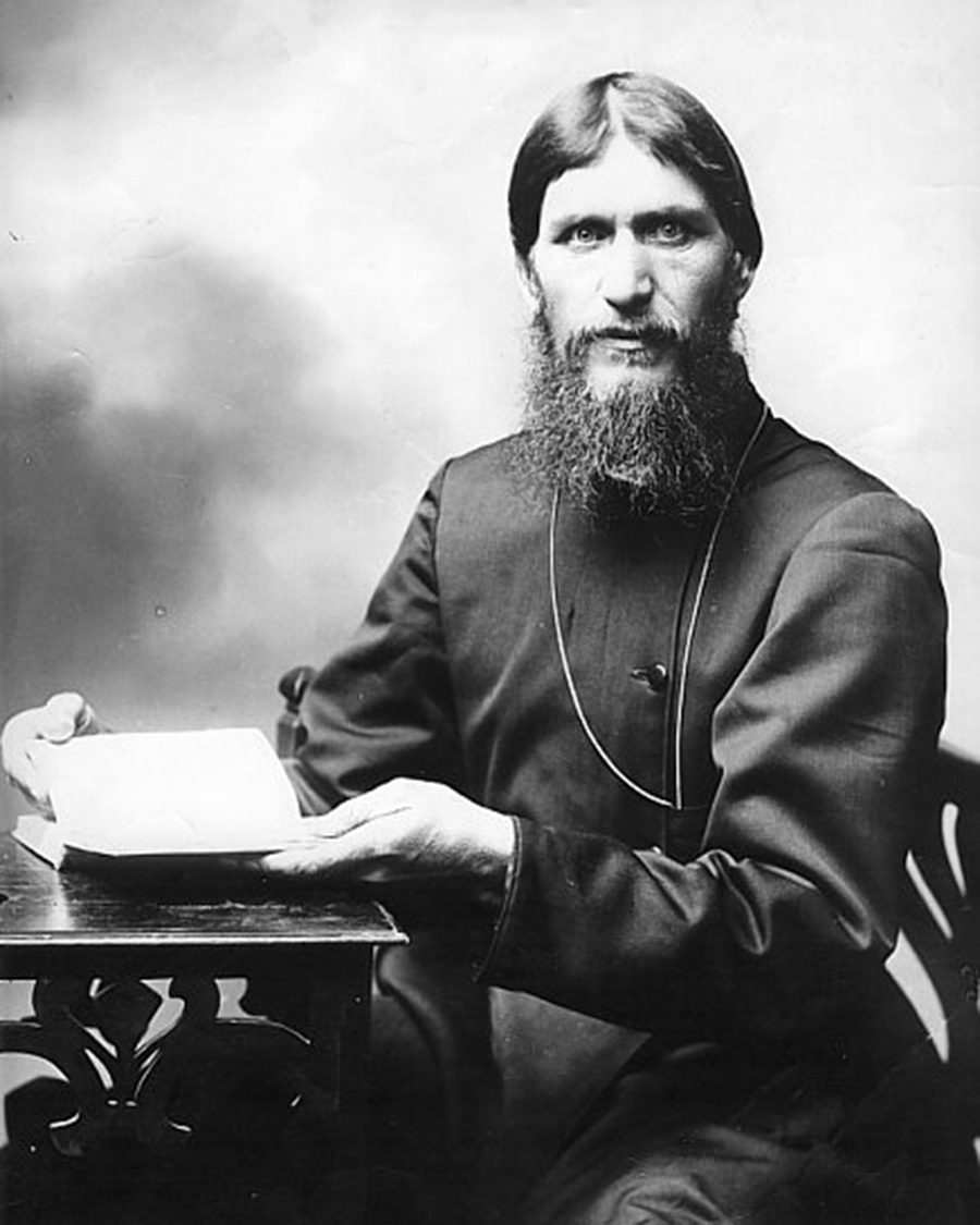 Grigori Rasputin, c. 1910 (Wikimedia Commons/Public Domain)