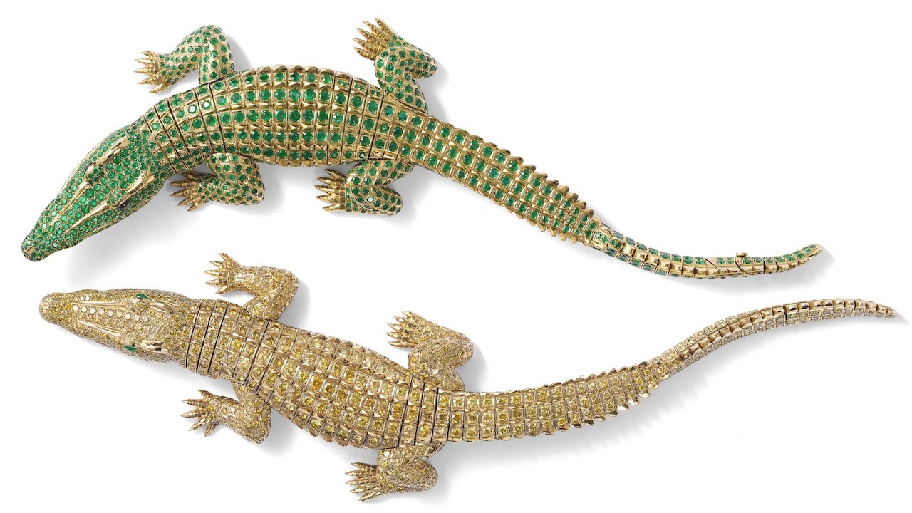 Cartier Crocodile Necklace, 1975