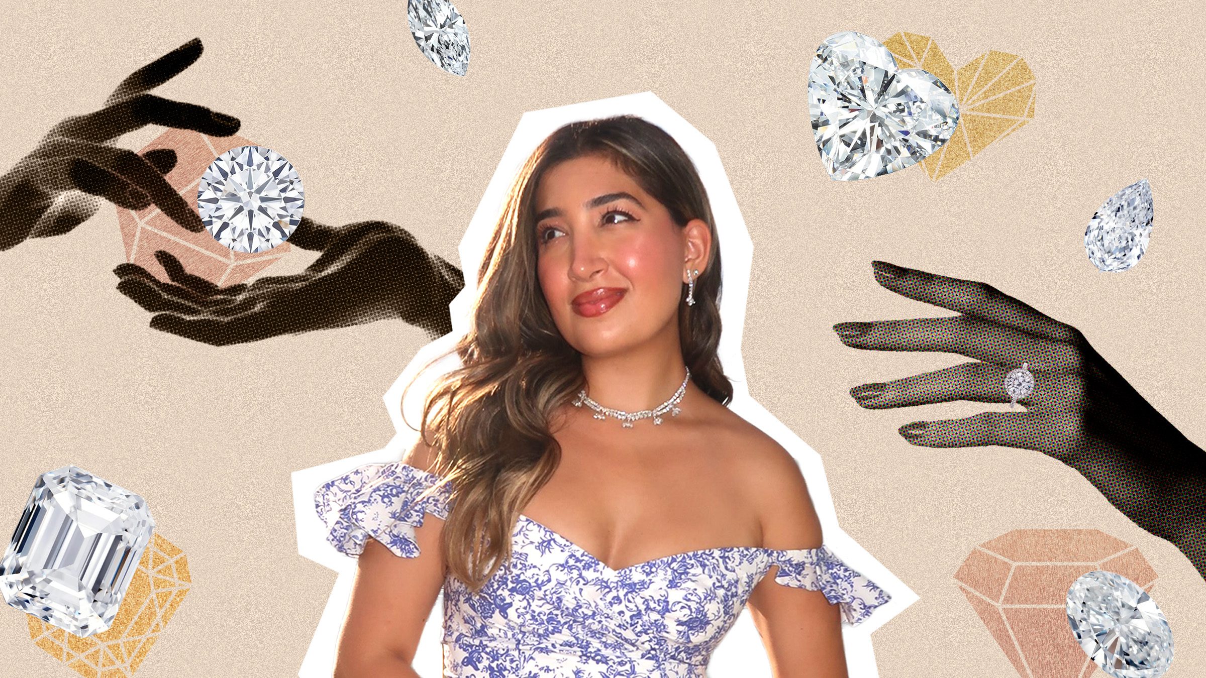 Natural Diamond jewellery