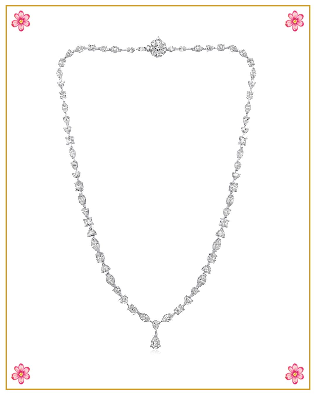 Natural Diamond Necklace