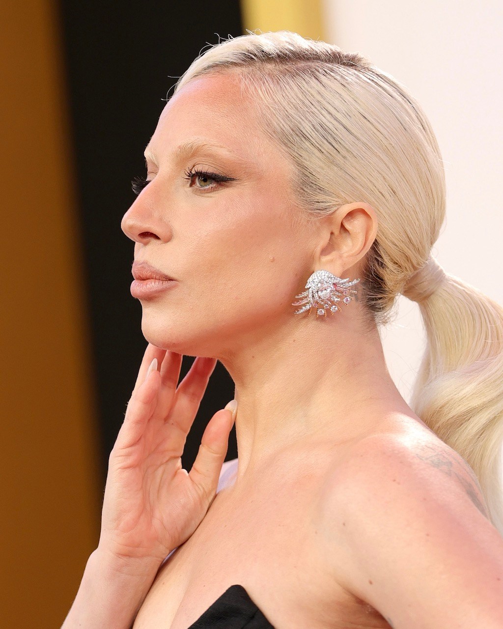Lady Gaga attends "The Devil Wears Prada 2" premiere on April 20, 2026. 