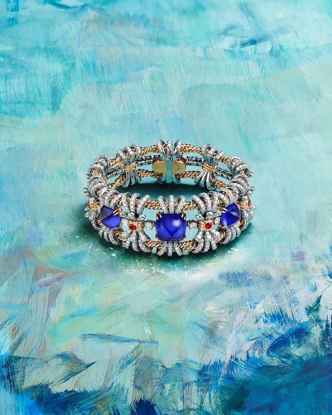 Raffia Bracelet from the Tiffany & Co. Blue Book 2026: Hidden Garden collection (Courtesy of Tiffany & Co.)