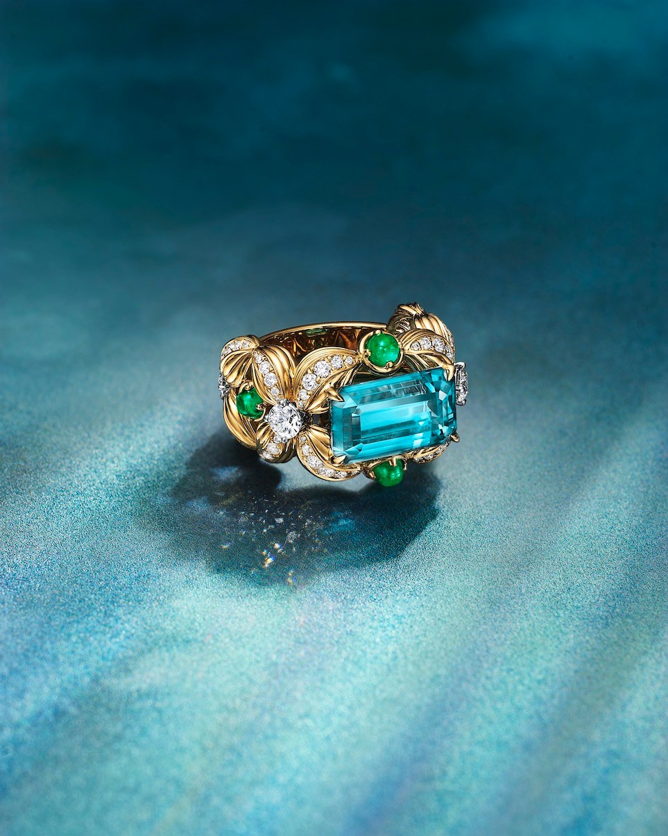 Daisy Ring from the Tiffany & Co. Blue Book 2026: Hidden Garden collection (Courtesy of Tiffany & Co.)