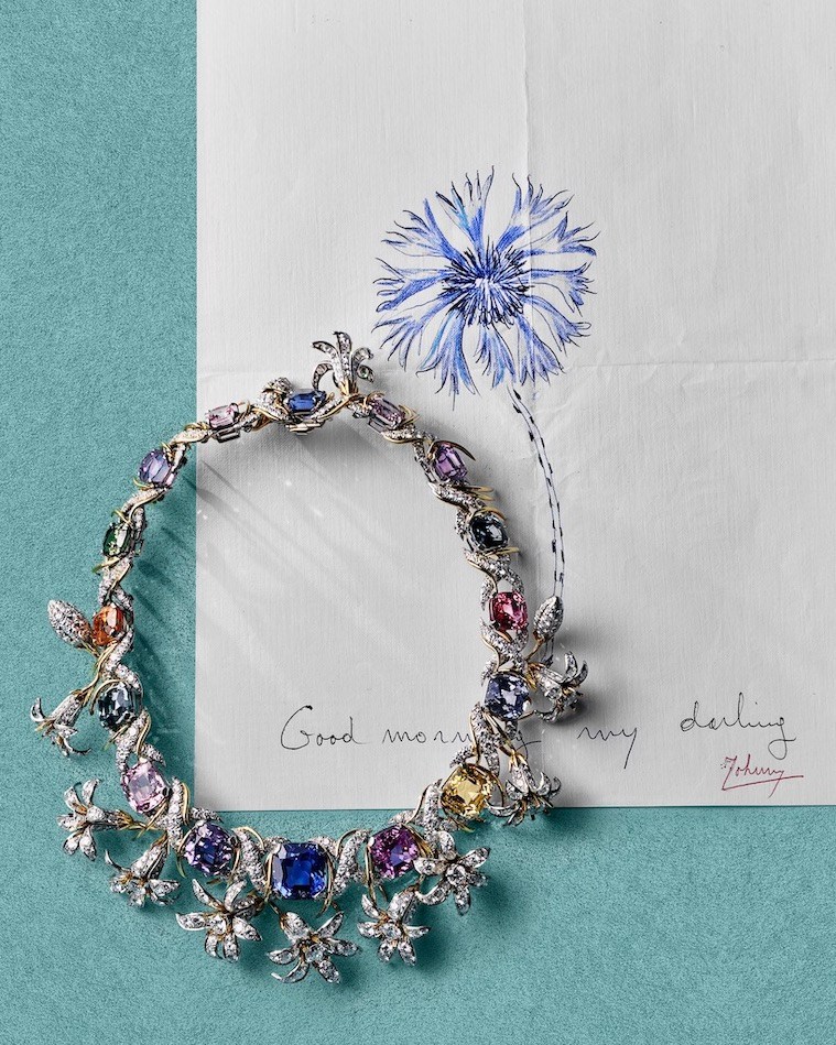 The Jasmine Necklace Designed by Jean Schlumberger for Bunny Mellon.