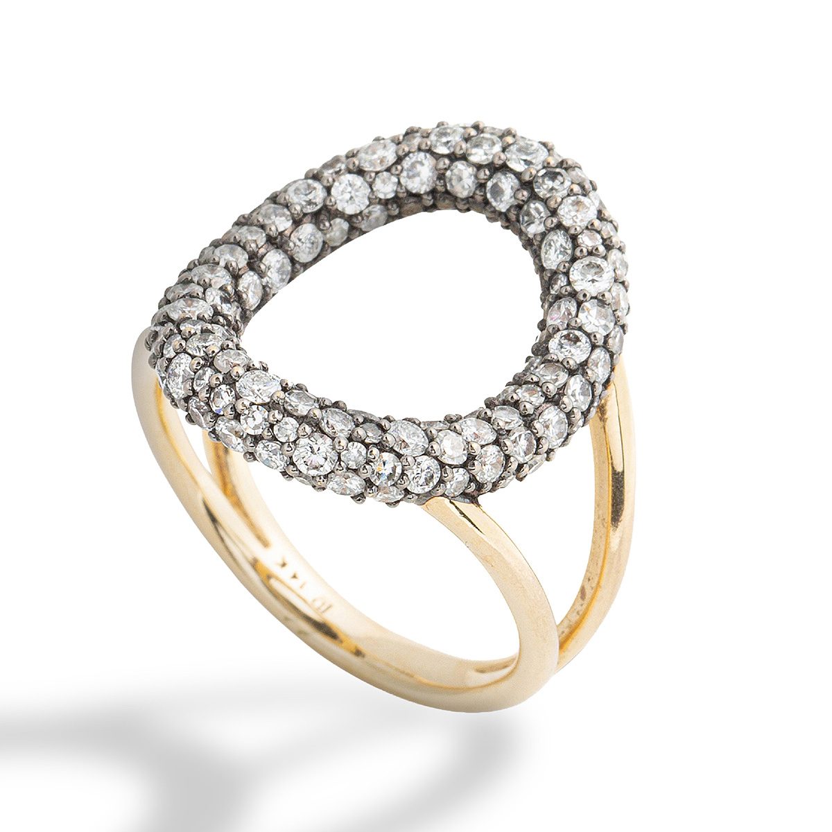 blackened rings