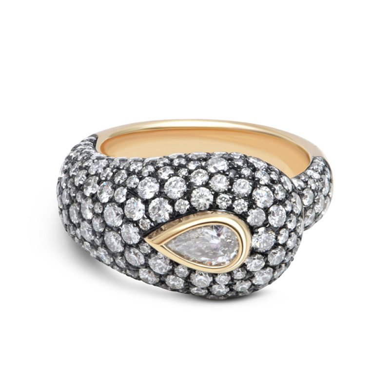 blackened rings