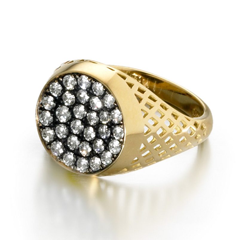 blackened rings