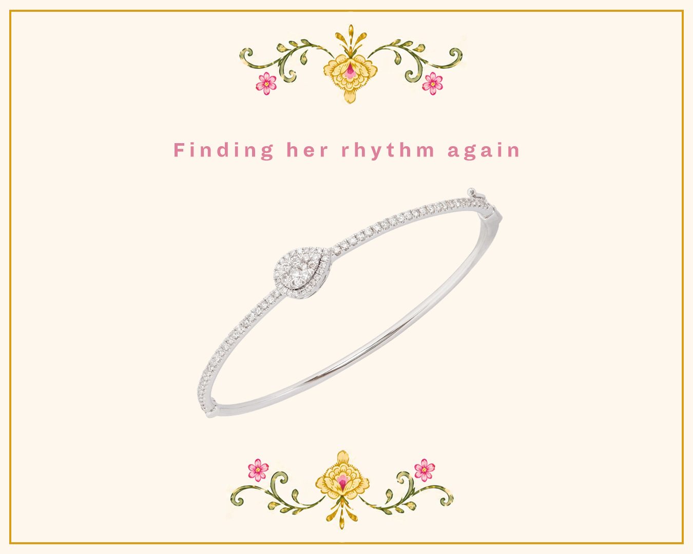 Delicate Natural Diamond Bracelet