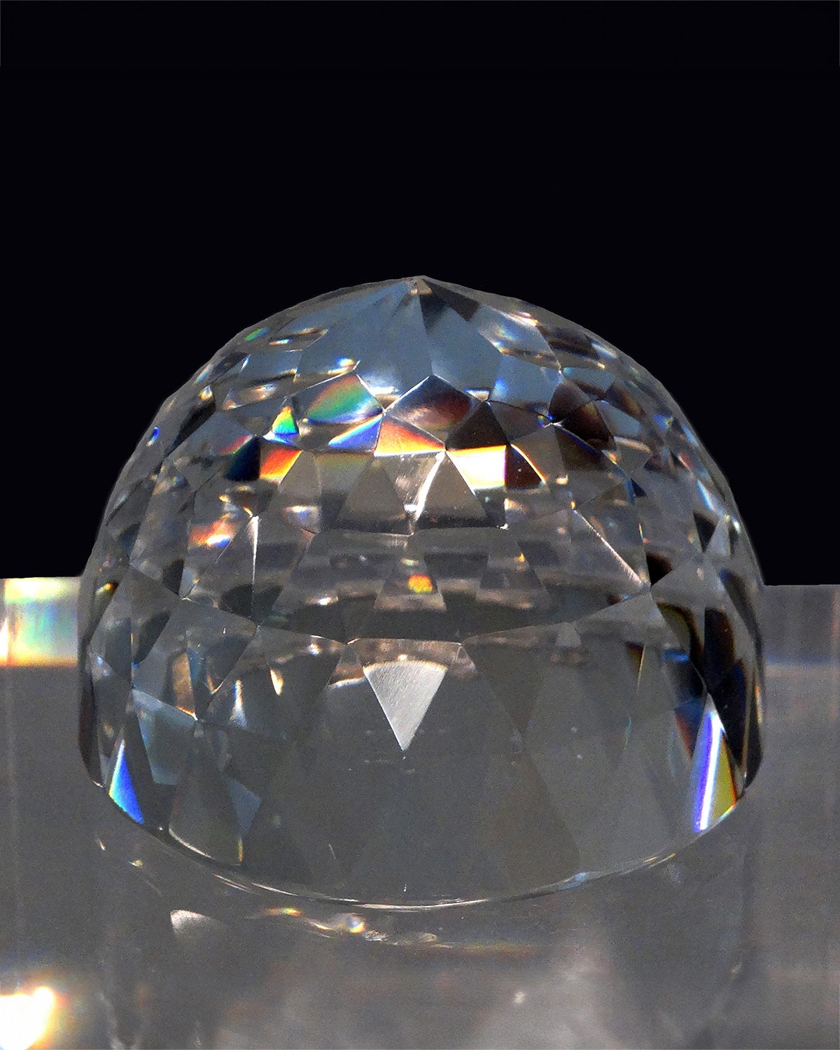 Orlov diamond from the Golconda mines 