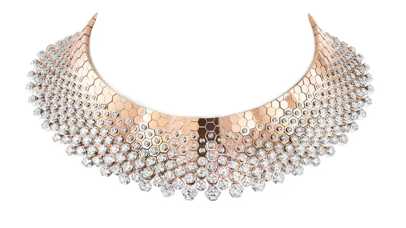 Chaumet Bee de Chaumet Diamond Collar, Price Upon Request, chaumet.com
